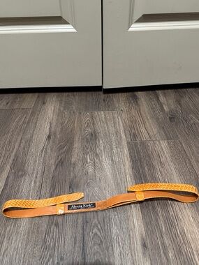 Alexis Kirk Genuine Reptile Slide Belt XS